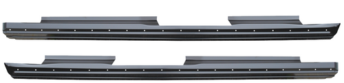 2009-2014 Ford Pickup F150 Slip-On outer Rocker Panel Cab Corner SET (4 Door Crew Cab)