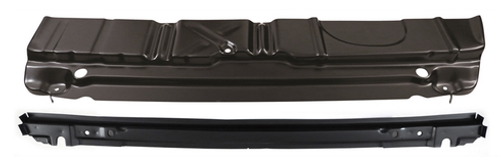 1955-1957 Chevy Bel Air Trunk Floor Rear 11 Inch Repair Section With Underside Brace