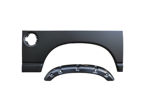 Lh 2002-2008 Dodge Ram Rear Wheelarch Outer Wheelhouse SET With Fuel Hole Cut-out