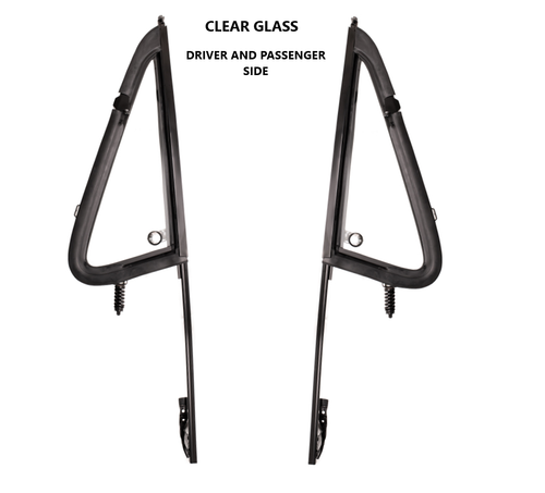 1981-1987 Chevy Gmc Truck Blazer Suburban Clear Vent Window Assembly-PAIR