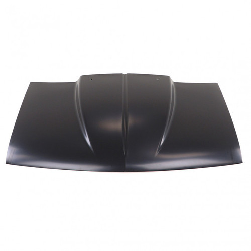Hood - 2" Raised Curved Cowl - 94-04 Chevy GMC S10 Pickup Sonoma; 95-04 S10 Blazer S15 Jimmy