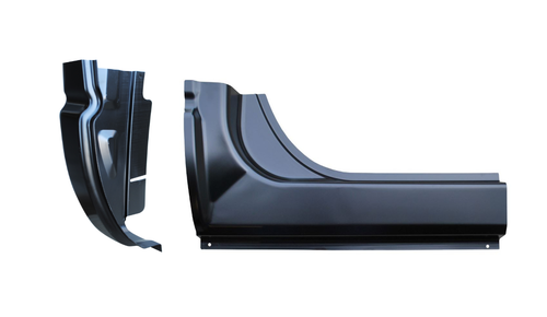Rh 2002-2008 Dodge Ram Quad Cab Rear Door Rocker Panel & Cab Corner