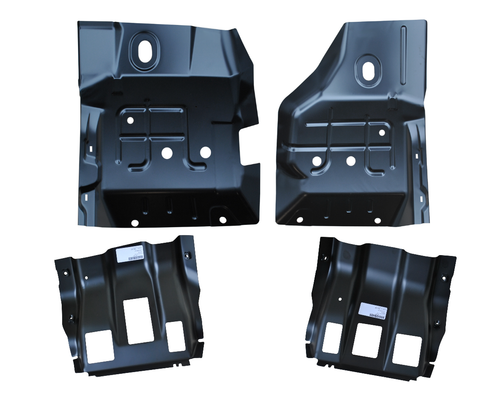 1999-2016 Ford Superduty Pickup & Excursion Front Floor Pans W/Supports 4pcs