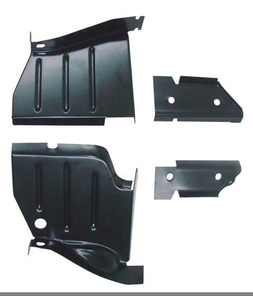 1970-1974 Barracuda & Challenger Rocker To Frame Lower Splash Shield (Pair)