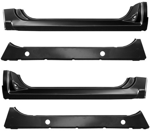 1988-1998 Chevy & Gmc Truck Oe Style Rocker Panel Cab Repair Kit (4 Piece Set)