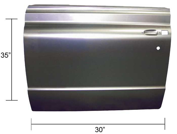 Lh 1967-1972 Chevy & Gmc Truck Full Outer Door Skin Lh 1967-1972 Chevy & Gmc Truck Full Outer Door Skin