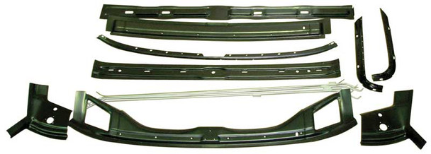 1967-1968 Camaro & Firebird Roof Panel Brace Kit