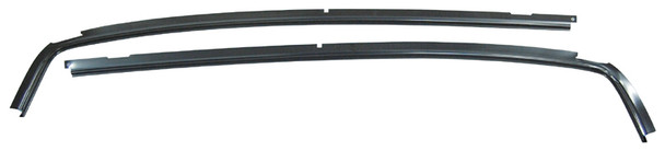 1970-72 Chevelle Malibu Skylark 2 Dr Coupe Upper Steel Drip Rails Sold As A Pair