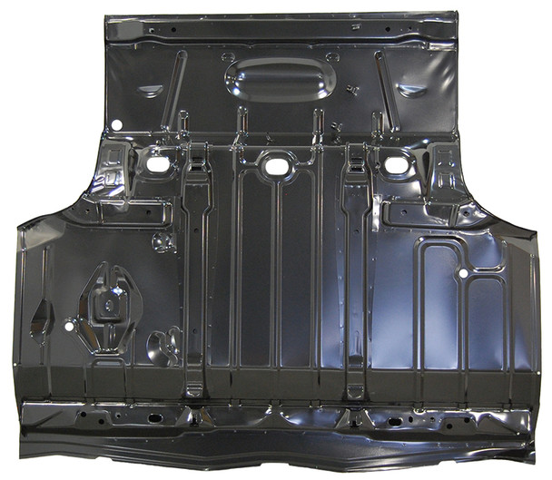 1966-1967 Chevelle Complete Trunk Floor-With Braces
