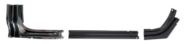 Rh - 1967-1969 Dodge Dart Trunk Gutter Set (3 Piece Set)