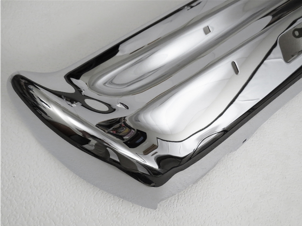 1967 Gto Chrome Rear Bumper (With Backup Light Holes)