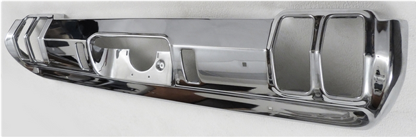 1970 Cutlass Chrome Rear Bumper (Without Exhaust Holes)