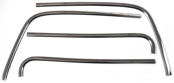 1968-1972 Skylark, Gs, Gsx Rear Window Molding Set (2 Door Hardtop)