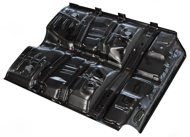 1970-1972 Gm A-Body Complete Cab Floor Pan With Braces (Except Elcamino)