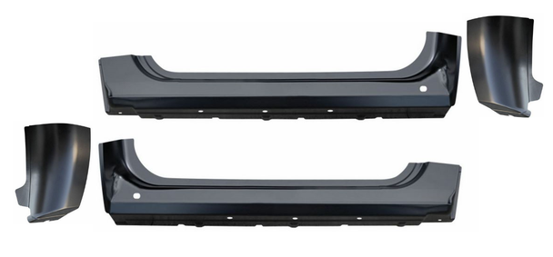 2007-2013 Chevy & Gmc Pickup Outer Rocker Panel & Cab Corner Set (2 Door Standard Cab)