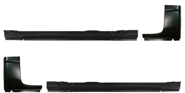 1998-2001 Dodge Ram Outer Rocker Panels & Cab Corners (4 Door Quad Cab)