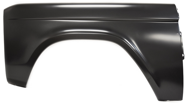 Lh - 1966-1977 Bronco Steel Front Fender