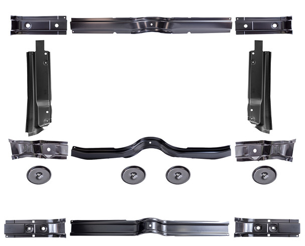 1961-1963 Ford Galaxie &  1961-1963 Mercury Monterey, 1963 Marauder Mid Floor Brace - Center