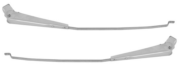 Lh & Rh - 1954-1959 Chevy & Gmc Truck Stainless Steel Wiper Arms