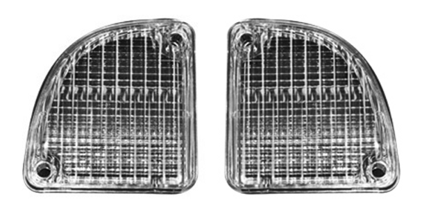 1967-1972 Chevy And Gmc Fleetside Pickup Back Up Lens Set (Sold As A Pair)
