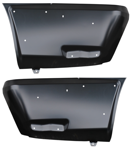 Lh Rh 2002-2006 Chevy Avalanche Rear Quarter-Lower Rear Sections (Models With Cladding)