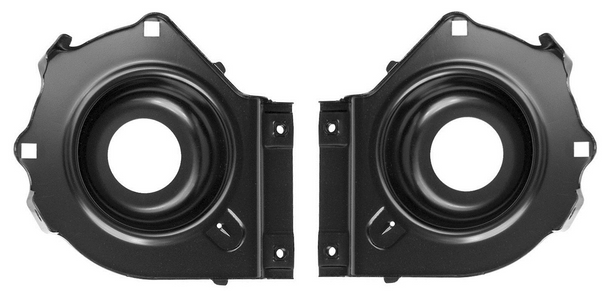 Lh & Rh - 1970-1973 Camaro Headlamp Mounting Bucket SET