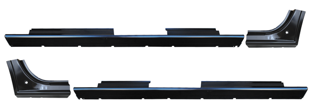 Lh Rh 2000-2006 Tahoe & Yukon Inner Outer Rockers With Quarter Front Sections