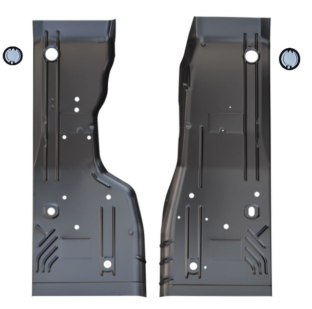 Lh Rh 1984-2001 Cherokee Front And Rear Floor Pan Set XJ Series