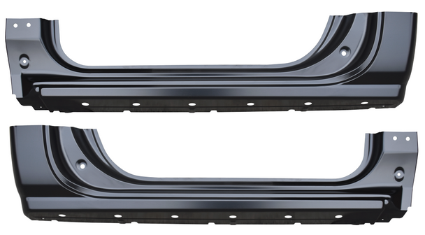 Lh Rh 2014-2018 Chevy & Gmc Pickup Factory Style Rocker Panel Set (2 Door Standard Cab)