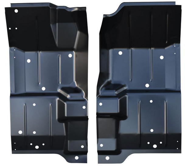 1976-1983 Jeep CJ5 Front And Rear Full Length Floor Pan Set (2 Pieces)