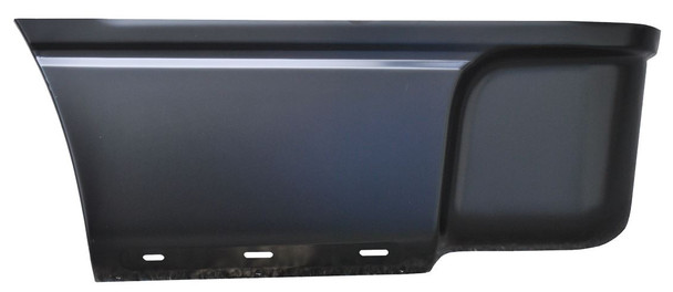 Lh  2004-2008 Ford F150 Pickup Bedside Lower Rear Section (Without Molding Holes)