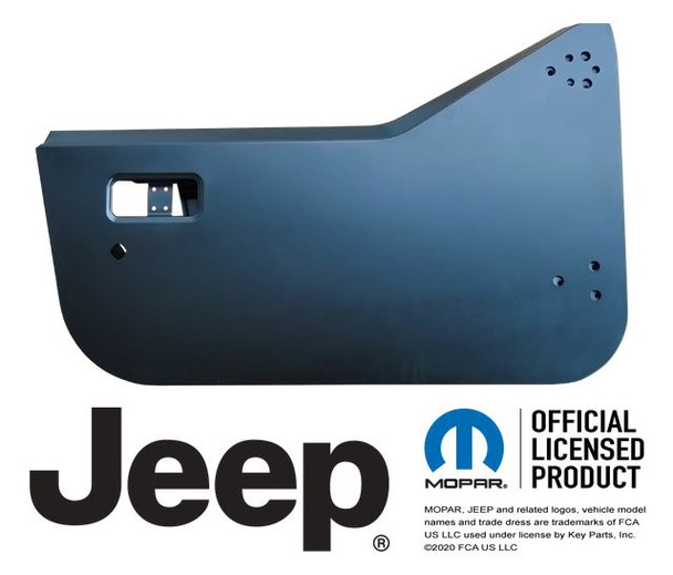 Rh 1987-1995 Jeep Wrangler YJ Half Door Door Shell