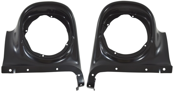 1956 Chevy Bel Air Front Fender Headlight Area Repair Panels (Sold as a Pair)
