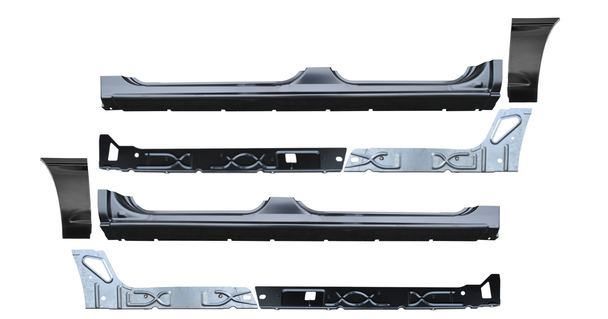 2000-2006 Suburban Avalanche Yukon XL Inner/Outer Rocker Panel Dogleg  8 Pc SET