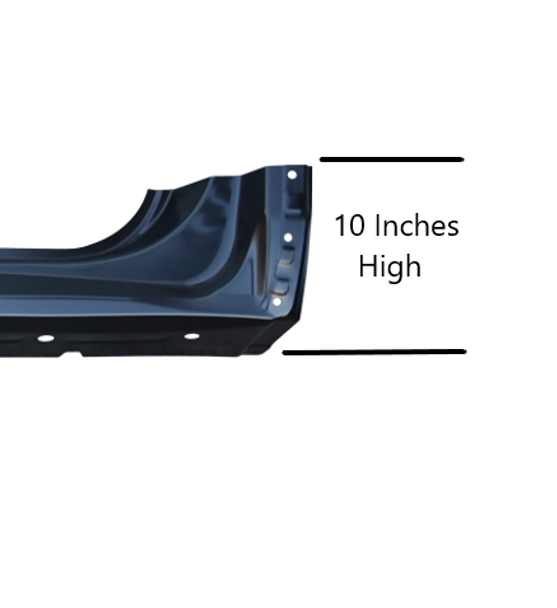 Lh 2015-2020 Suburban Yukon XL and Escalade ESV Factory Style Outer Rocker Panel W/Quarter Front Section