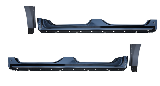 Lh Rh 2015-2020 Suburban Yukon XL and Escalade ESV Factory Style Outer Rocker Panels W/Quarter Front Sections