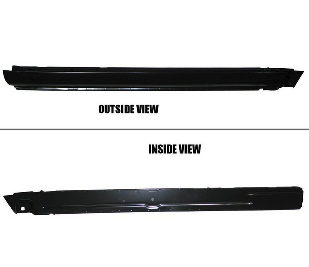 Rh 1962-1967 Chevy Ii & Nova Complete Inner / Outer Rocker Panel Assembly