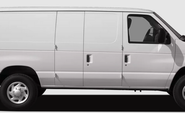 1992-2016 Econoline Van Lower Door Skin SET For Side Hinged Barn Doors