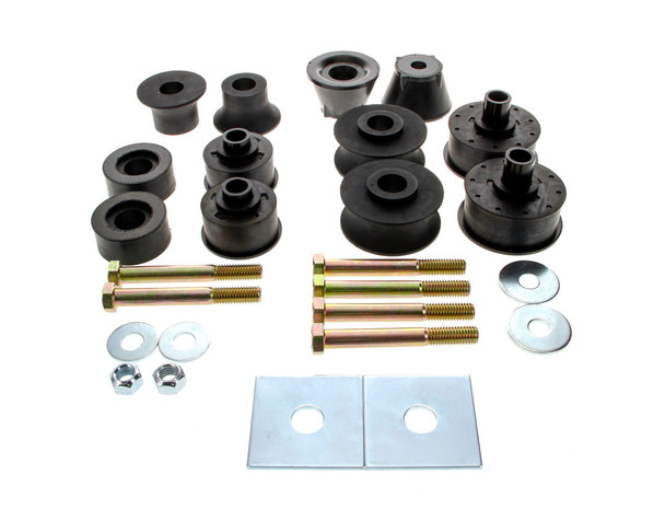 Complete Body Mounting Kit - Cab & Radiator Mounts - 73-80 Chevy GMC 2WD 1/2 Ton Truck - Standard Cab