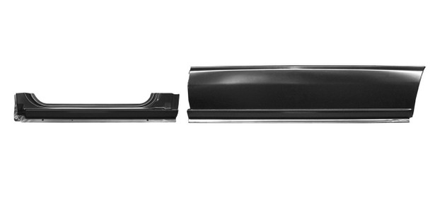 1992-2016 Econoline Van 7 PC Rocker Panels/Quarter Panels For Models With Side Cargo Doors