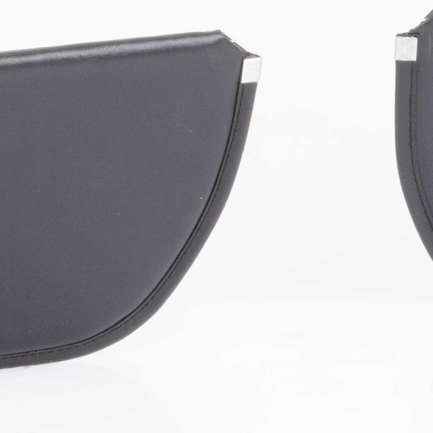 Black Sun Visor and Chrome Rod 4 Pc Set- 73-91 Chevy GMC Truck