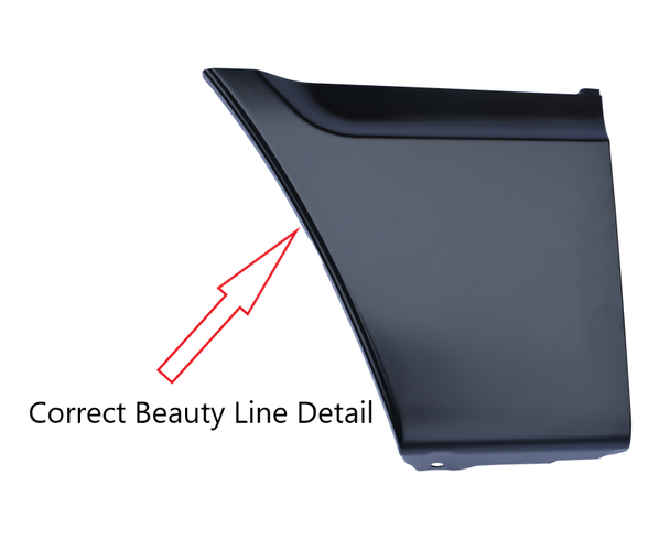 Lh 1967-1972 Chevy & Gmc Truck NEW Front Fender-Lower Rear Section With Brace Lh 1967-1972 Chevy & Gmc Truck NEW Front Fender-Lower Rear Section With Brace