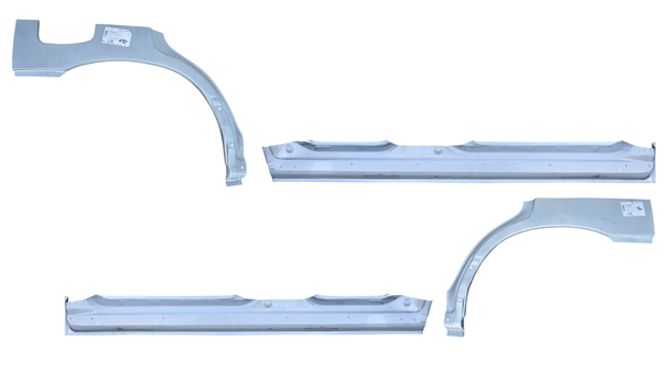 2002-2008 Subaru Forester 4 Door Outer Rocker Panel & Wheel Arch SET