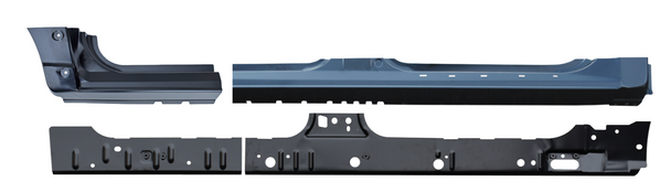 Rh 2007-2017 Ford Expedition EL Factory Style Outer /Inner Rocker Panels-4 Piece KIT Rh 2007-2017 Ford Expedition EL Factory Style Outer /Inner Rocker Panels-4 Piece KIT