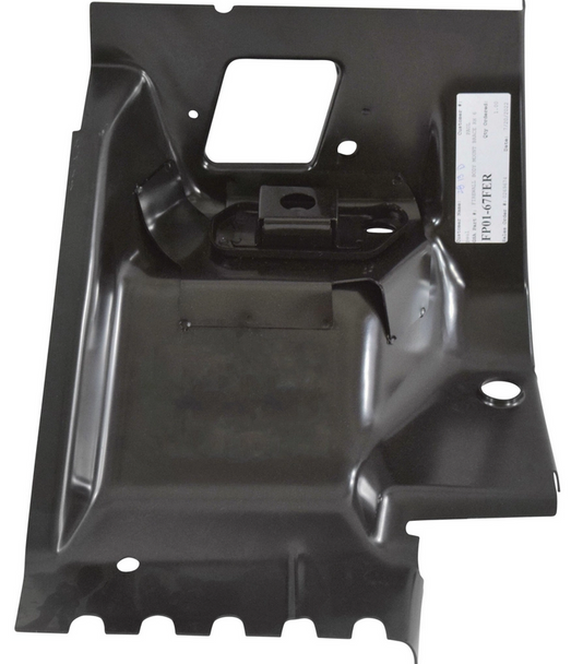 Rh 1967-1969 Camaro & Firebird Front Floor Toeboard With Body Mounts 4Pcs