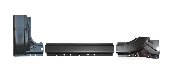 Rh 1999-2016 Superduty Pickup OE Rocker Pillar Cab Corner SET 2 Door Std. Cab