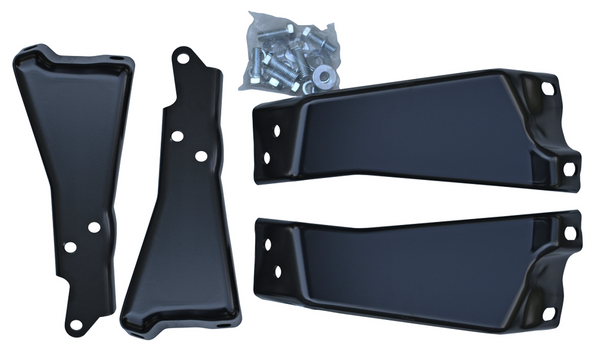 1981-1987 Chevy Gmc Pickup Rear Bumper Bracket Set (Fleetside)