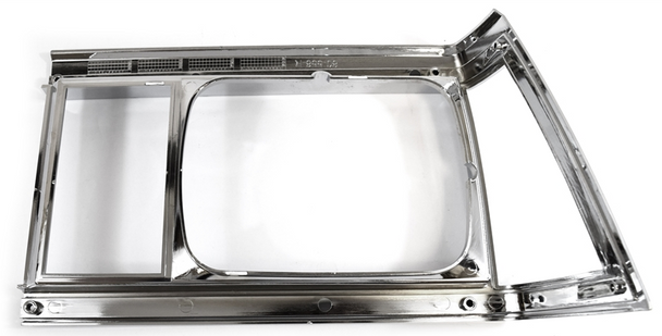 Rh - 1981 Malibu & Elcamino Chrome Headlight Bezel