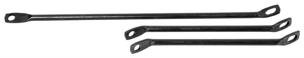 1967-1968 Camaro Front Spoiler Brace Kit