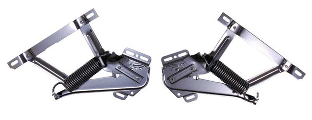 Hood Hinges - LH/RH Pair - 70-74 Dodge Challenger Plymouth Barracuda; 71-74 Dodge Plymouth B-Body